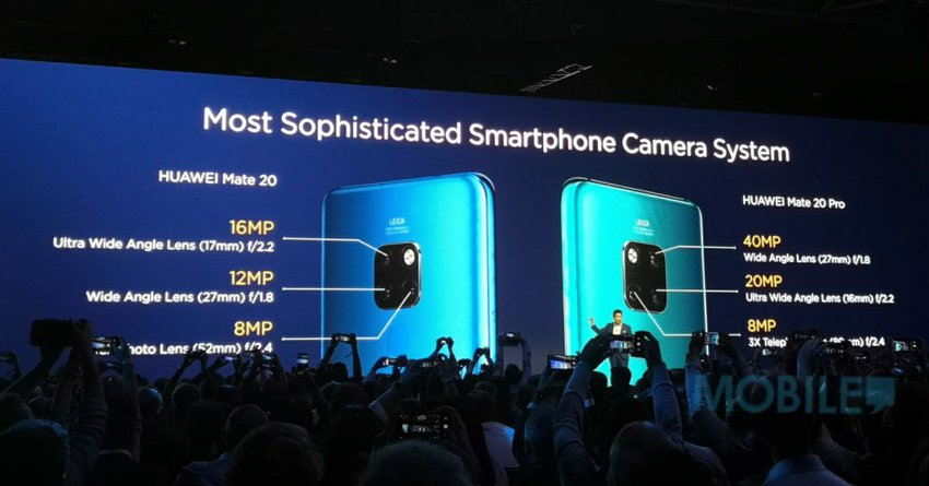 Huawei Mate 20/ Mate 20 Pro 正式發布: 攝影效能比P20 Pro 更