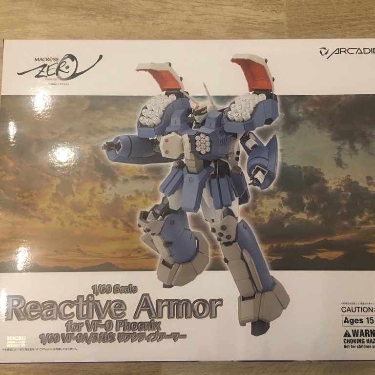 アルカディア1/60 完全変形マクロスゼロ【vf-0a/s対応リ