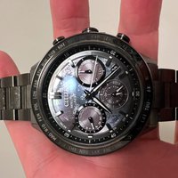 Citizen Attesa HAKUTO-R 聯乘 全月球錶面 結晶鈦金屬 GPS 手錶 CC4065 61Y