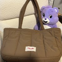 The ally shoulder brown bag 咖色肩背包